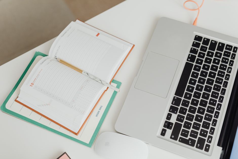 empathy for the optimizers - organized desk productivity planner