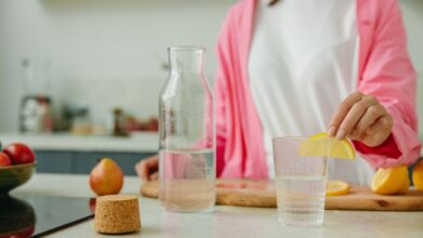 healthy habits - morning routine healthy habits water
