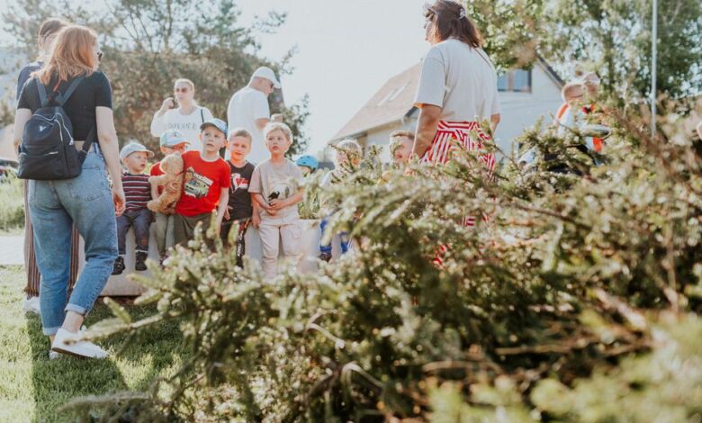 how to reduce screen time for kids - family outdoor activities children