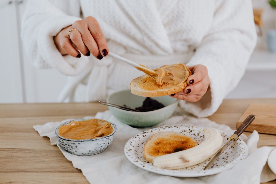 almond butter health benefits - Healthy Habits Αμυγδαλοβουτυρο