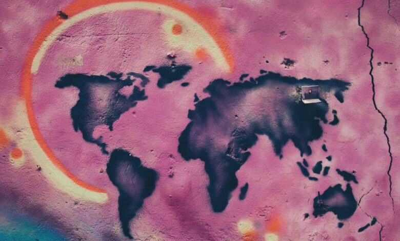 world news today - global world map news